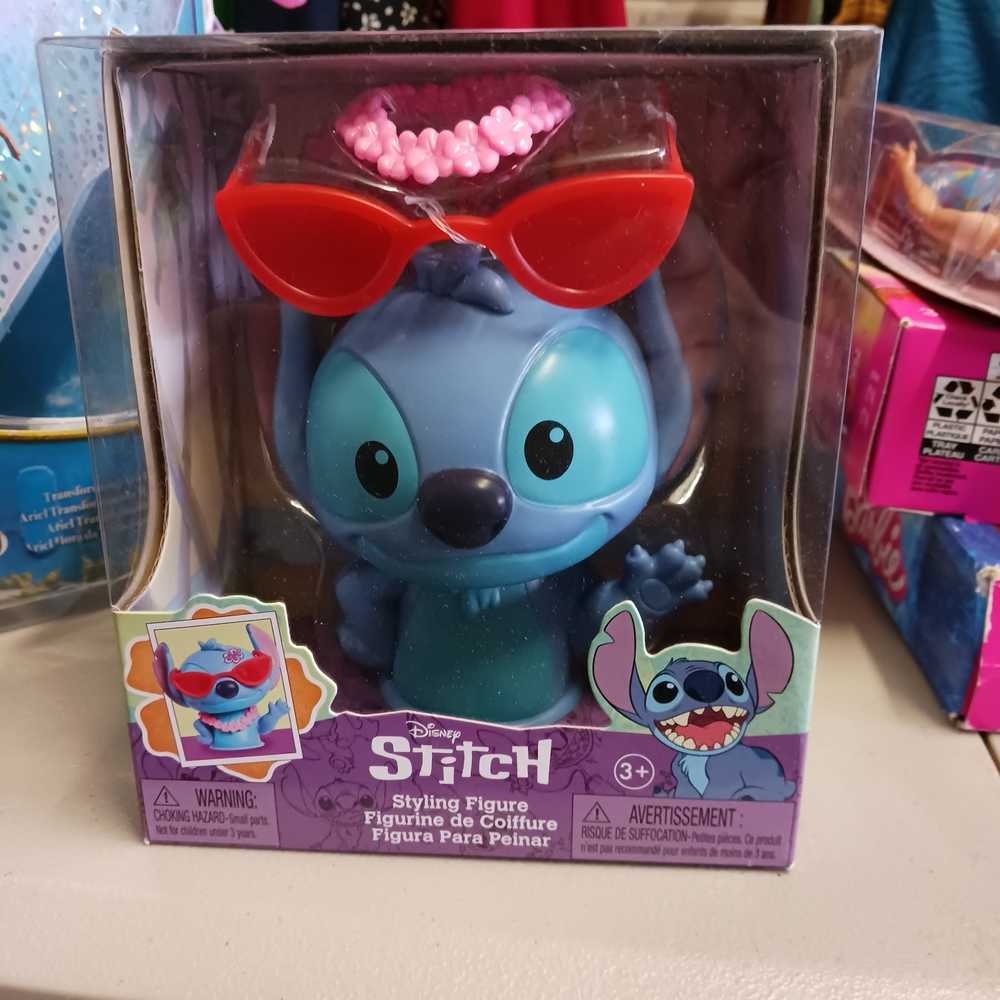Disney Stitch Styling Figure with Red Glasses